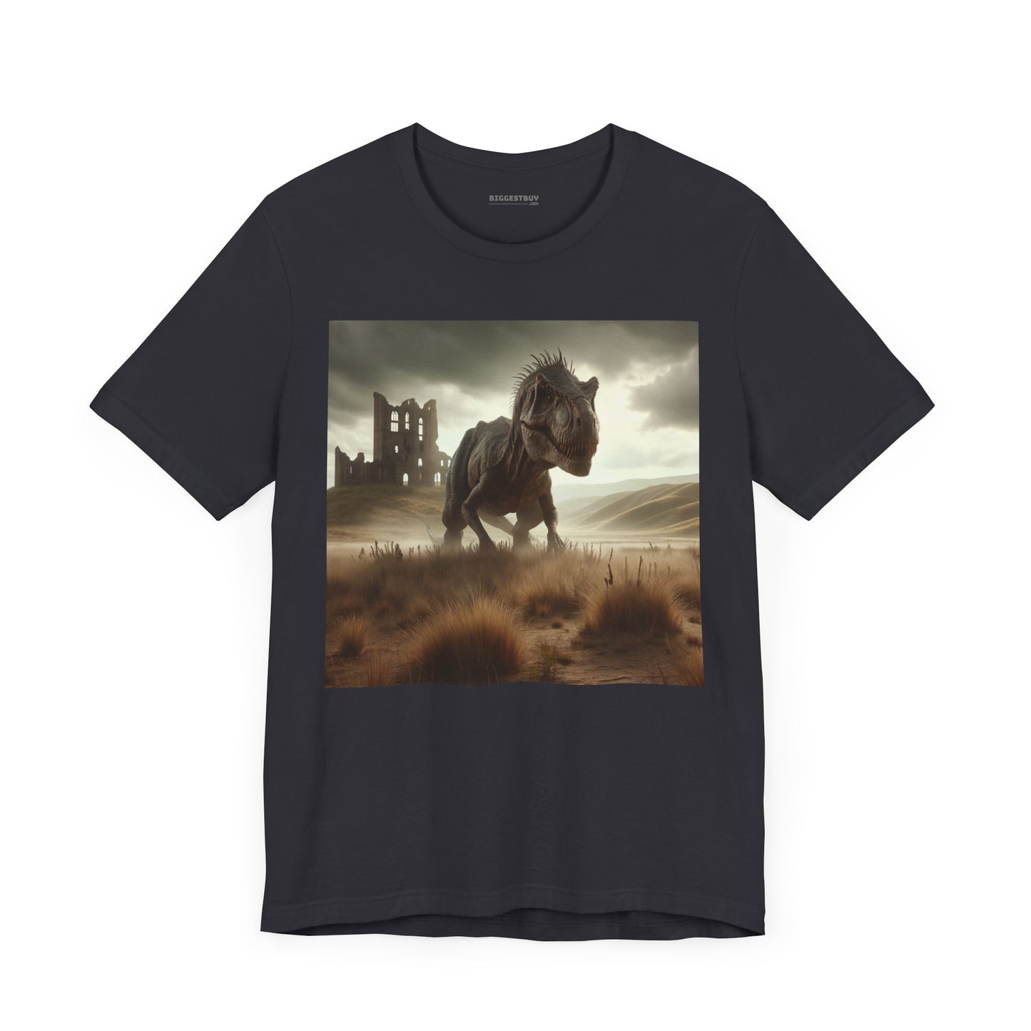 T-shirt | Unisex | Maglietta in jersey | Manica corta | Paleofinzione | Dinosauri Preistorici | T-Rex