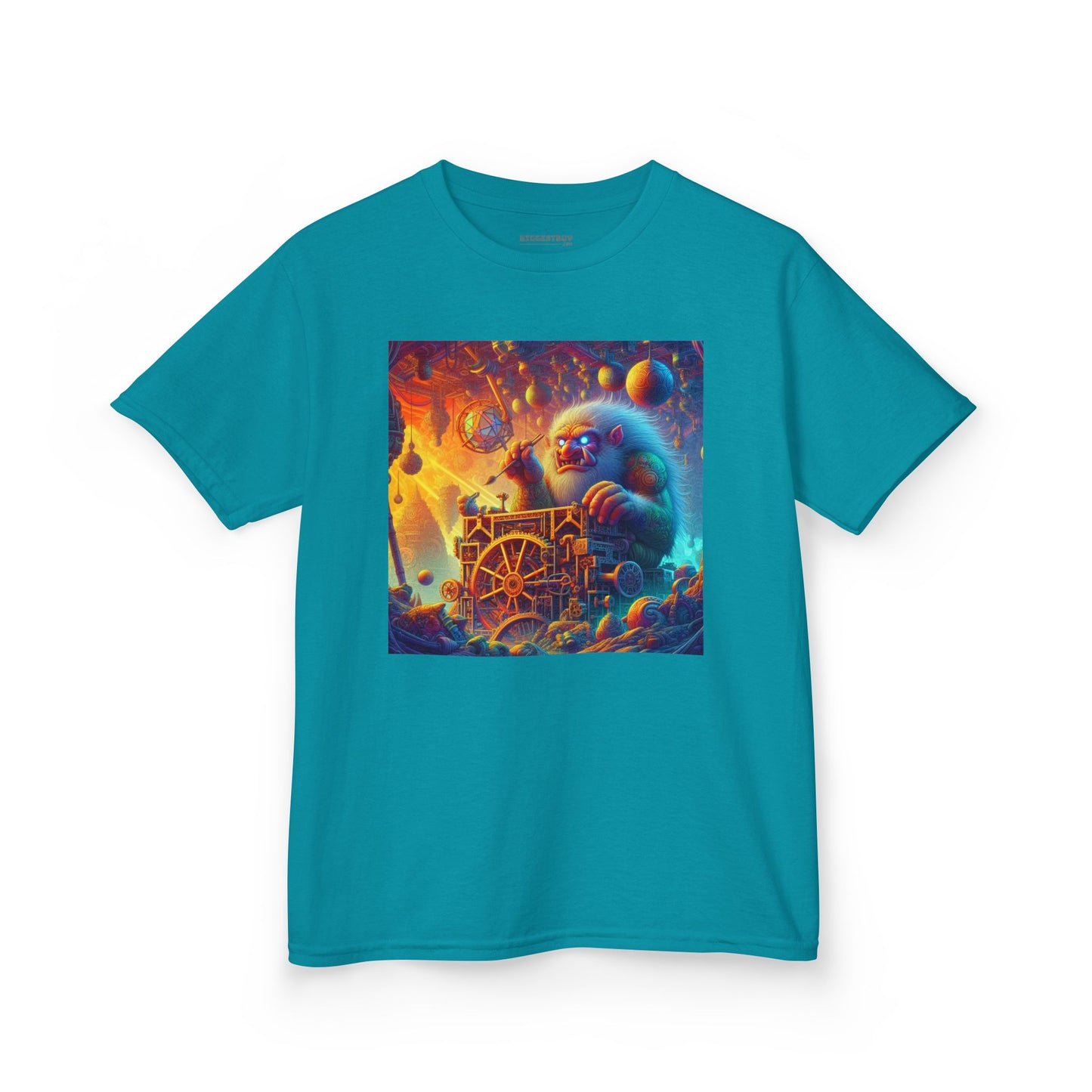 T-Shirt | Koszulka dziecięca | Ciężka bawełna | Mitologia Arktyczna | Mechanik Lodu