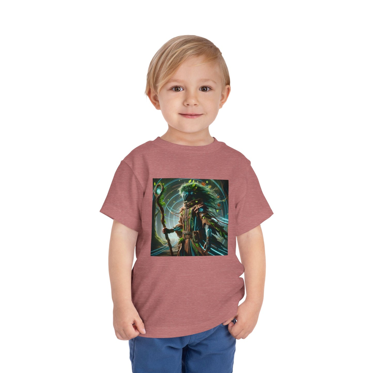 T-Shirt | Toddler Tee | Short Sleeve | Eco Fantasy | Forest Spirit Shaman