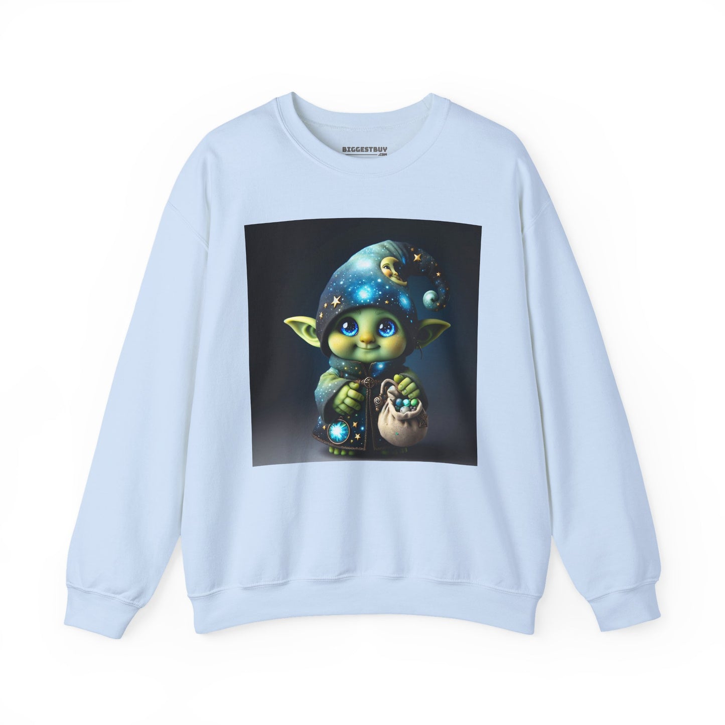 Genser | Unisex | Rund hals | Kraftig blanding | Fantasi | Skogsalv | Trollmann