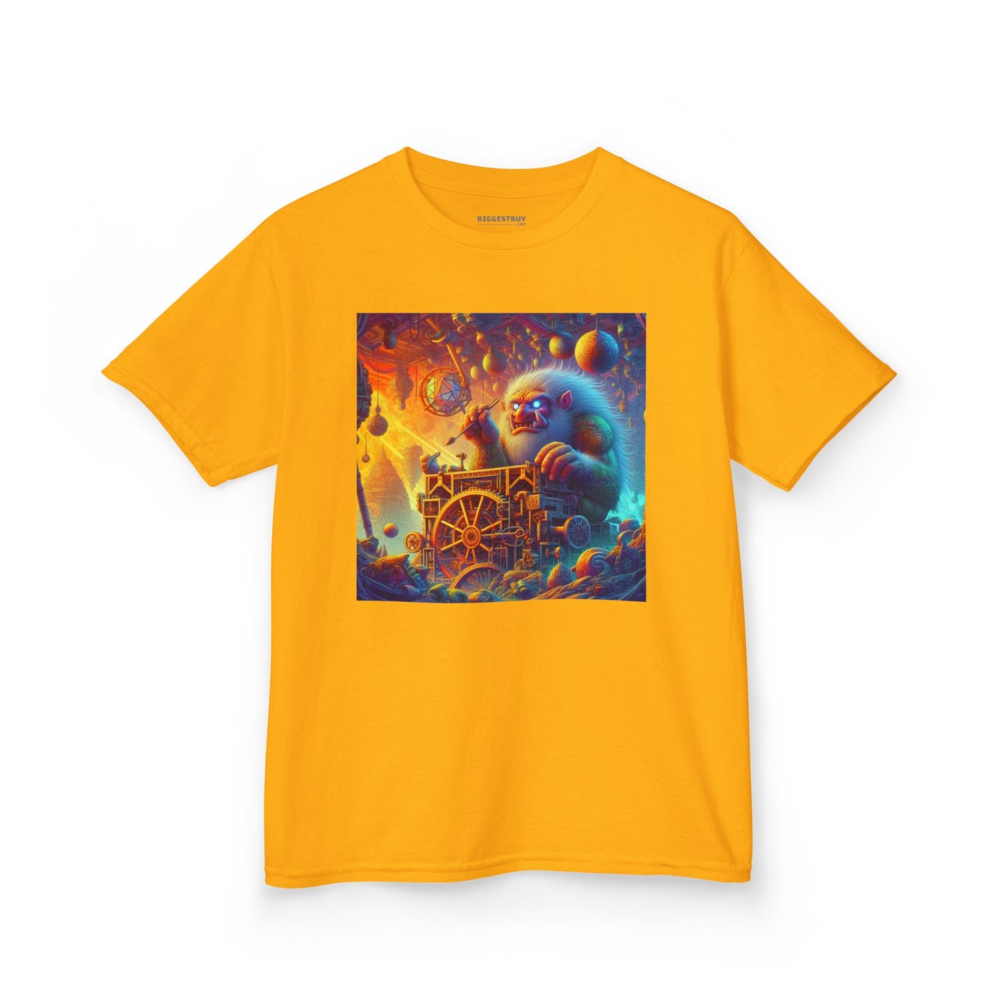 T-Shirt | Koszulka dziecięca | Ciężka bawełna | Mitologia Arktyczna | Mechanik Lodu