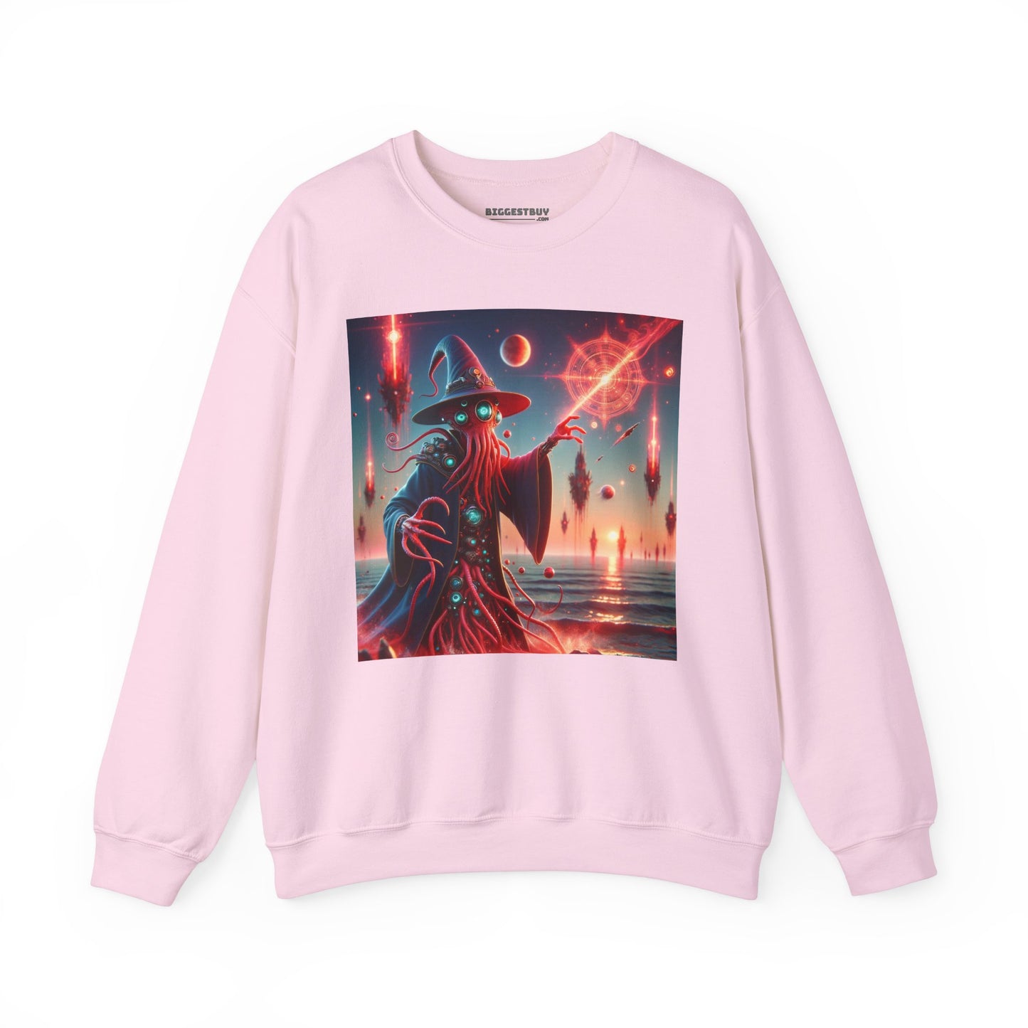 Genser | Unisex | Rund hals | Kraftig blanding | Kosmisk Skrekk | Illithid Trollmann