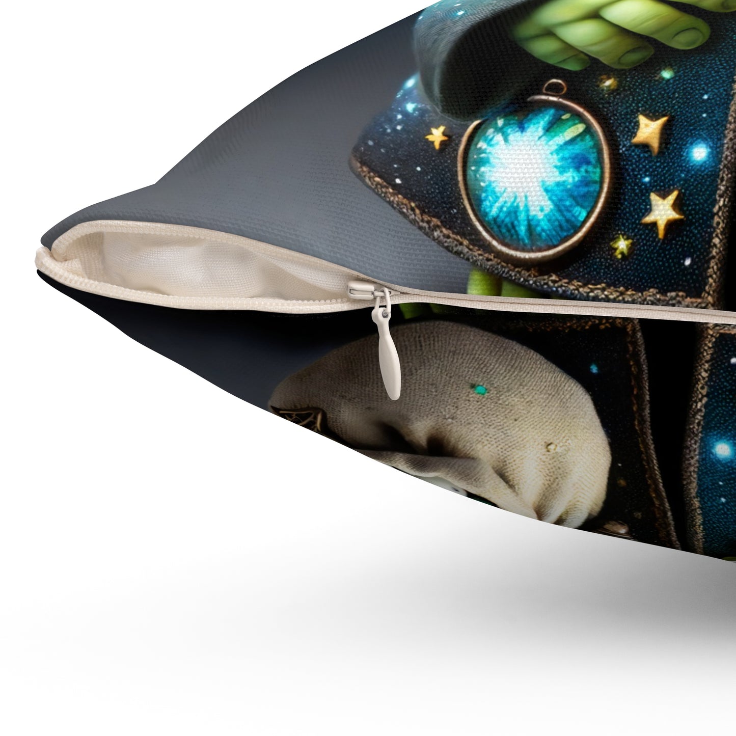 Pillow | Polyester | Square | Fantasy | Celestial Magic | Goblin