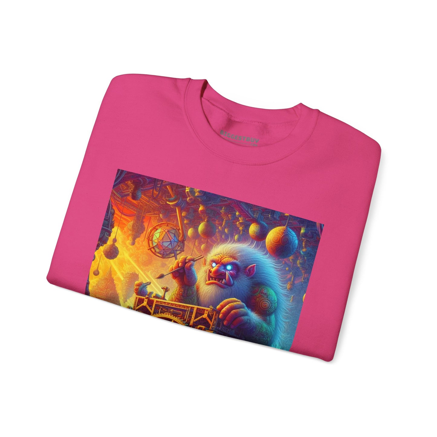 Bluza dresowa | Unisex | Okrągły dekolt | Gruba mieszanka | Mitologia Arktyczna | Mechanik Lodu