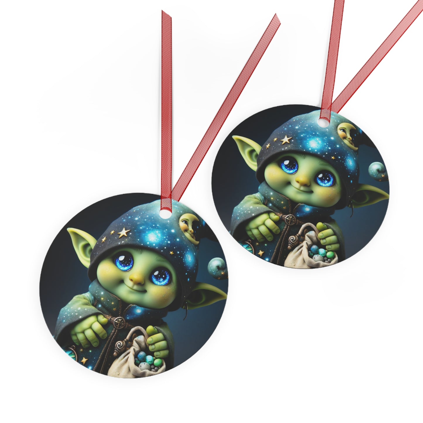 Ornament | Metall | Fantasi | Skogsalv | Trollmann