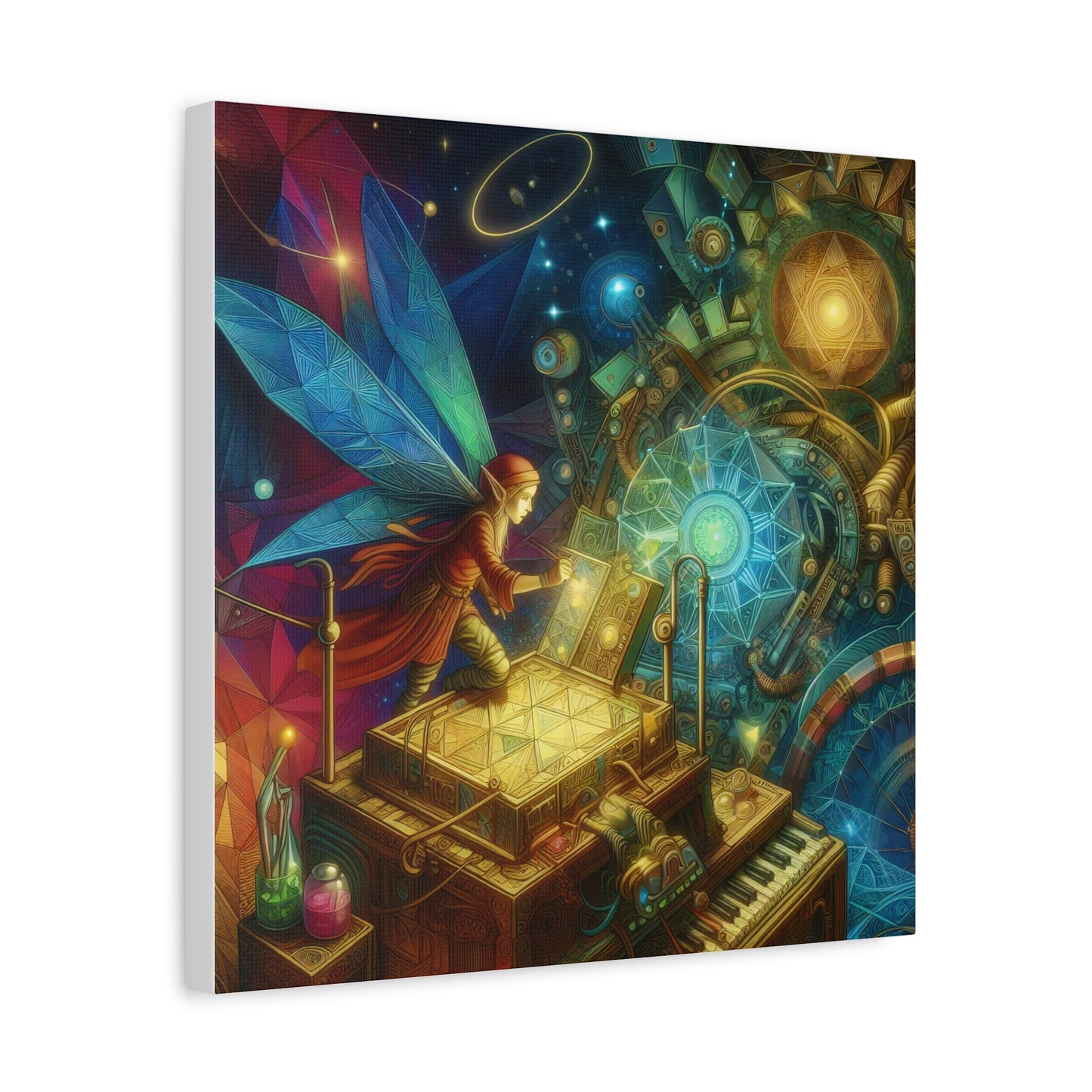 Canvas | Matt | Esoterisk fantasy | Sylf | Pussel