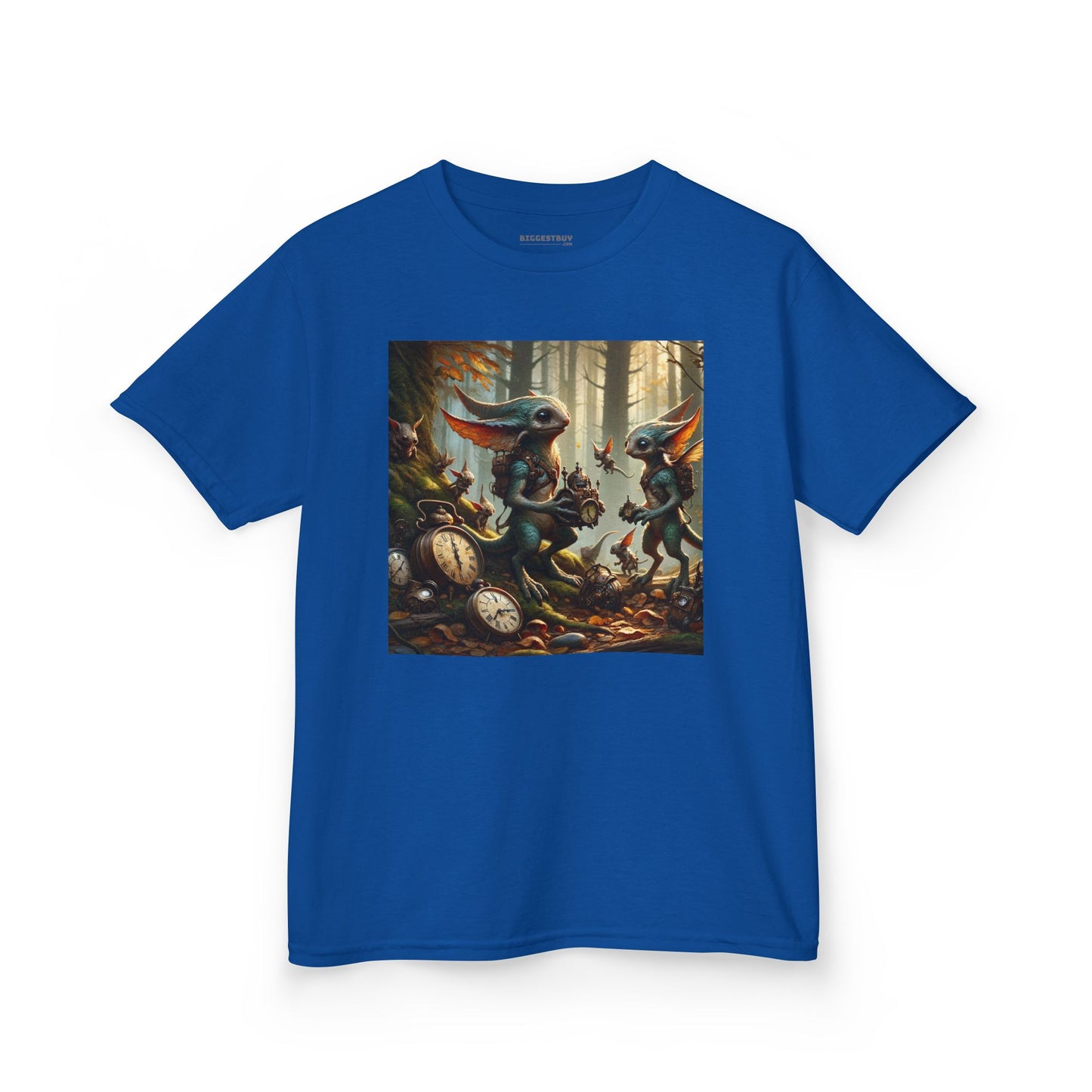 T-Shirt | Koszulka dziecięca | Ciężka bawełna | Steampunk Fantasy | Leśne Pooka