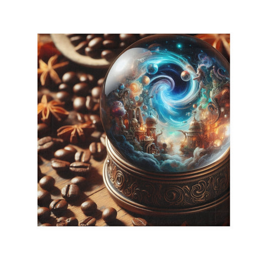 Ręcznik | Ręcznik do twarzy | Kosmiczna Mitologia | Śnieżna Kula