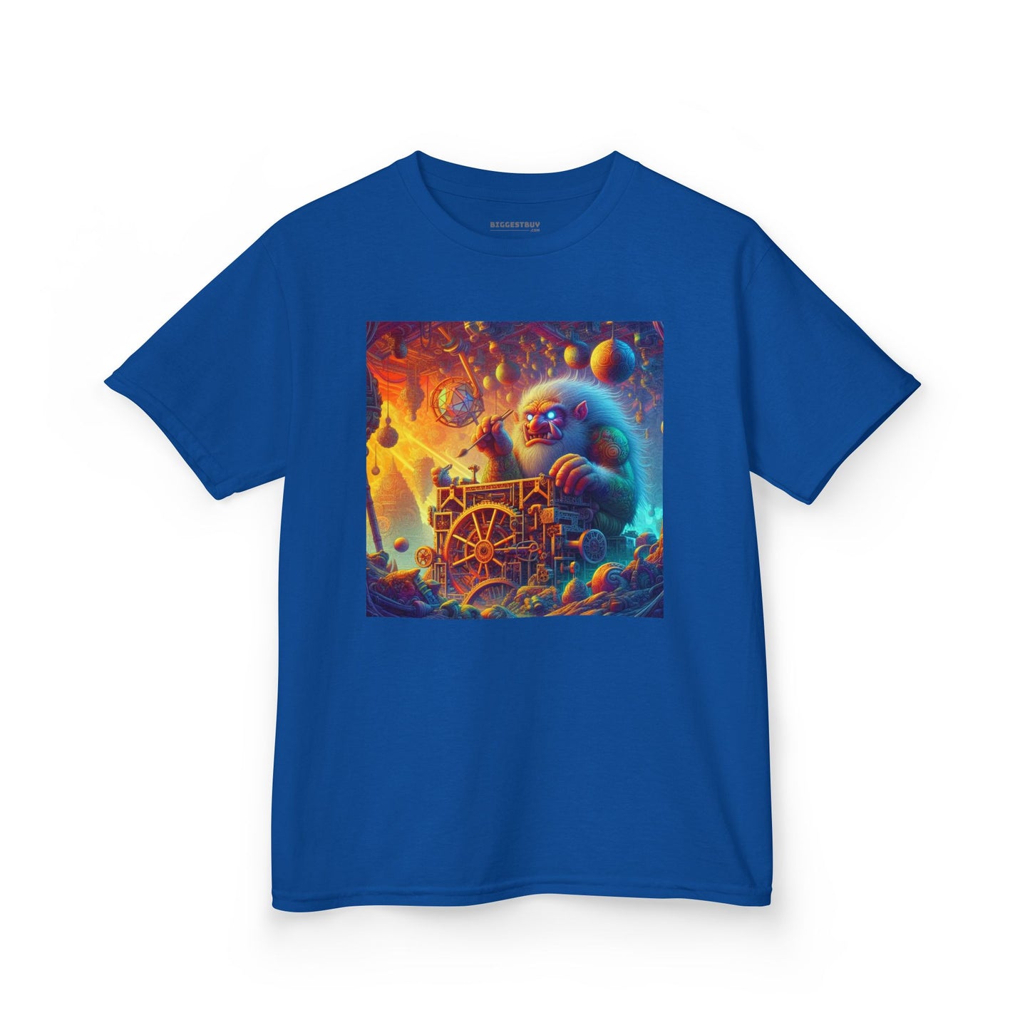 T-Shirt | Koszulka dziecięca | Ciężka bawełna | Mitologia Arktyczna | Mechanik Lodu