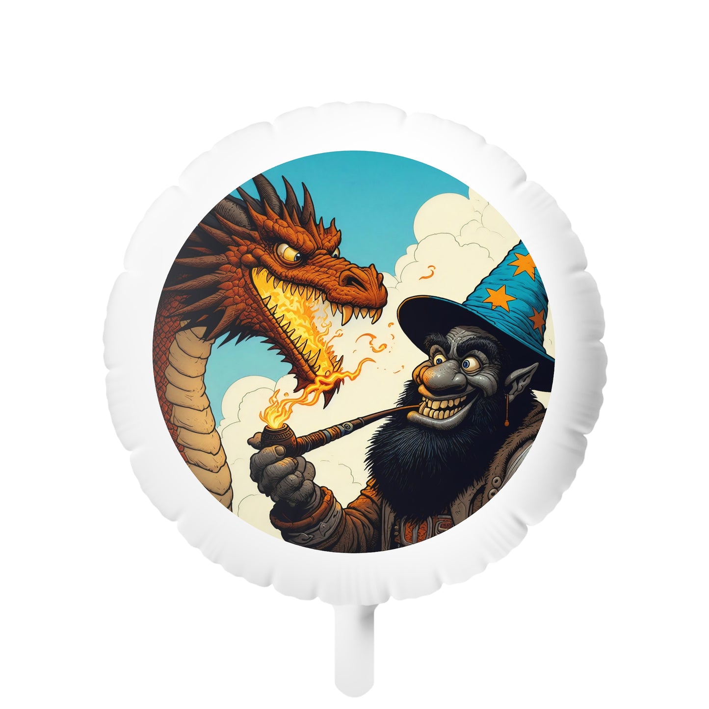 Balloon | Helium | Mylar | High Fantasy | Dragon Duel | Goblin
