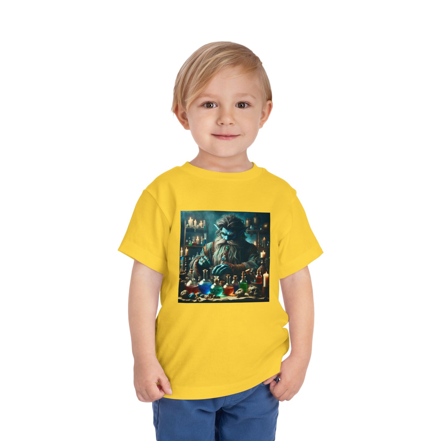 Camiseta | Camiseta Infantil | Manga Curta | Alquimia Mística | Djinn | Poções