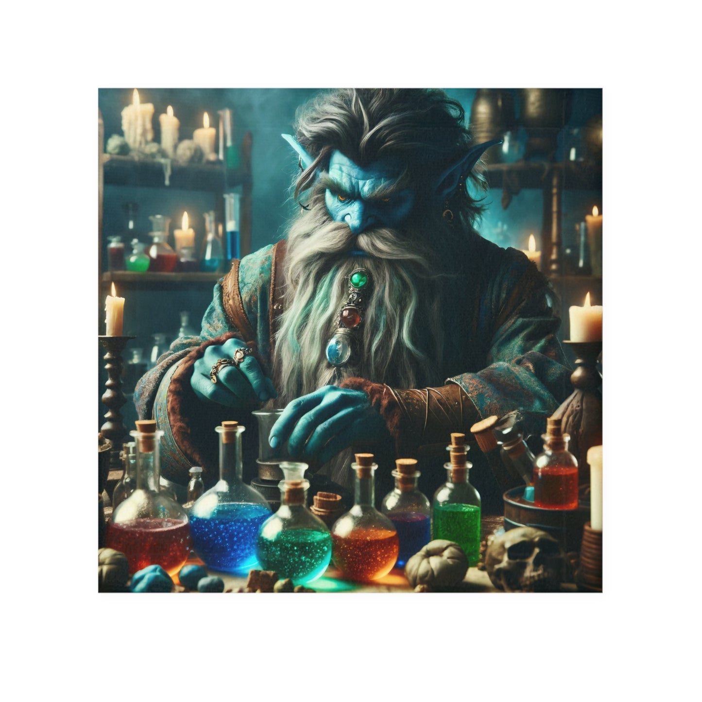 Toalha | Toalha de Rosto | Alquimia Mística | Djinn | Poções