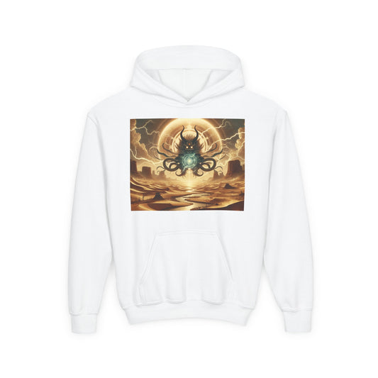 Sweatshirt | Jeugd | Met capuchon | Zware kwaliteit | Kosmische Horror | Lovecraftiaans | Entiteit