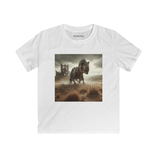 Camiseta | Camiseta Infantil | Softstyle | Ficção Dinossáurica | T-Rex Ancestral