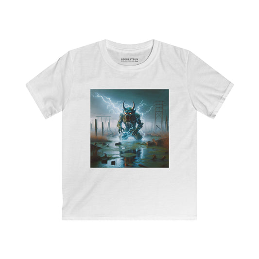 T-shirt | Kinder T-shirt | Softstyle | Noordse Elektrische Horror | Jötunn