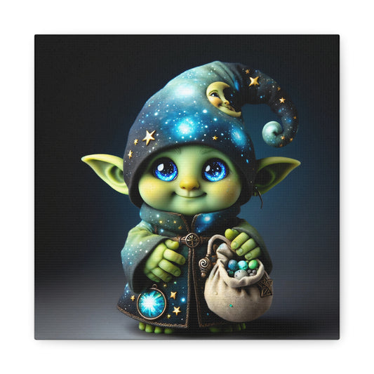 Холст | Матовый | Фэнтези | Домовой | Маг