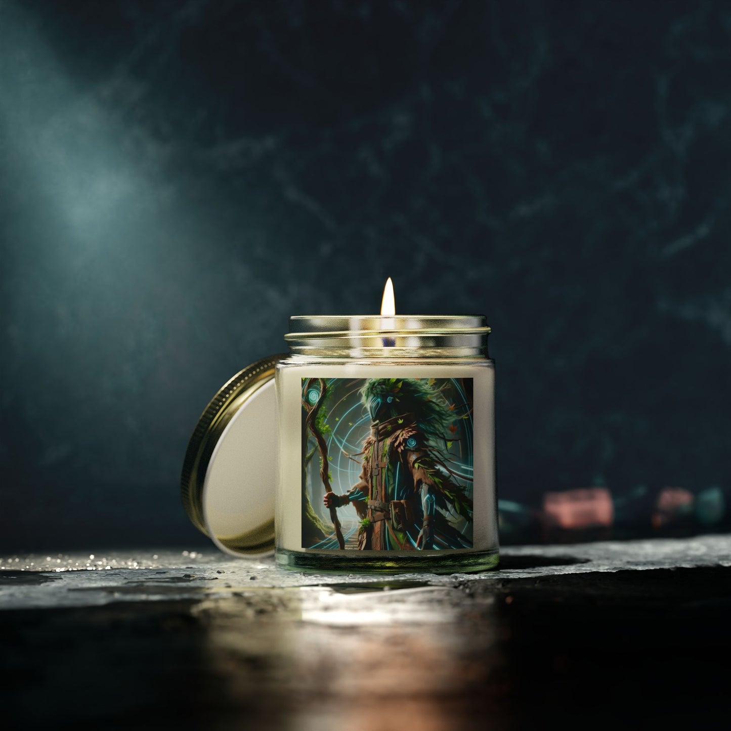 Bougie parfumée | Fantasie Techno-Druidique | Leshy