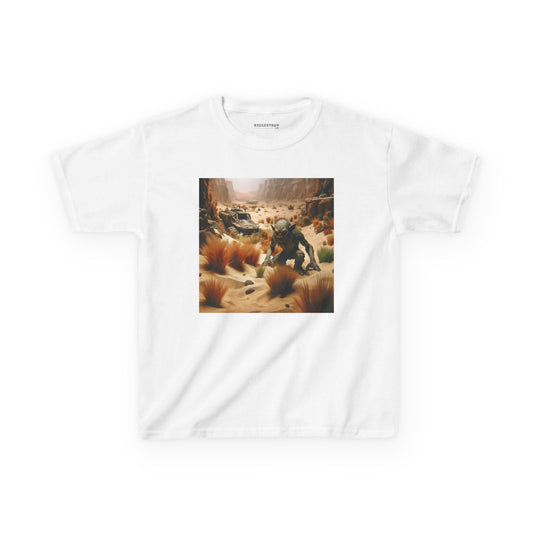 Camiseta | Camiseta Infantil | Algodão Pesado | Ficção Pós-Apocalíptica | Duende