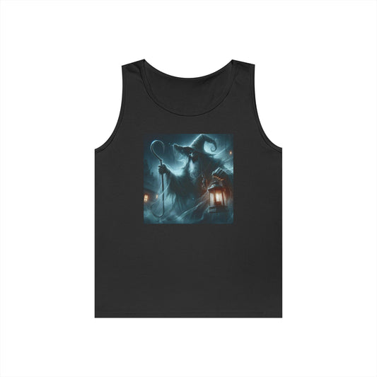 Tanktop | Unisex | Zwaar katoen | Ondode Tovenaar | Necromantie | Geest