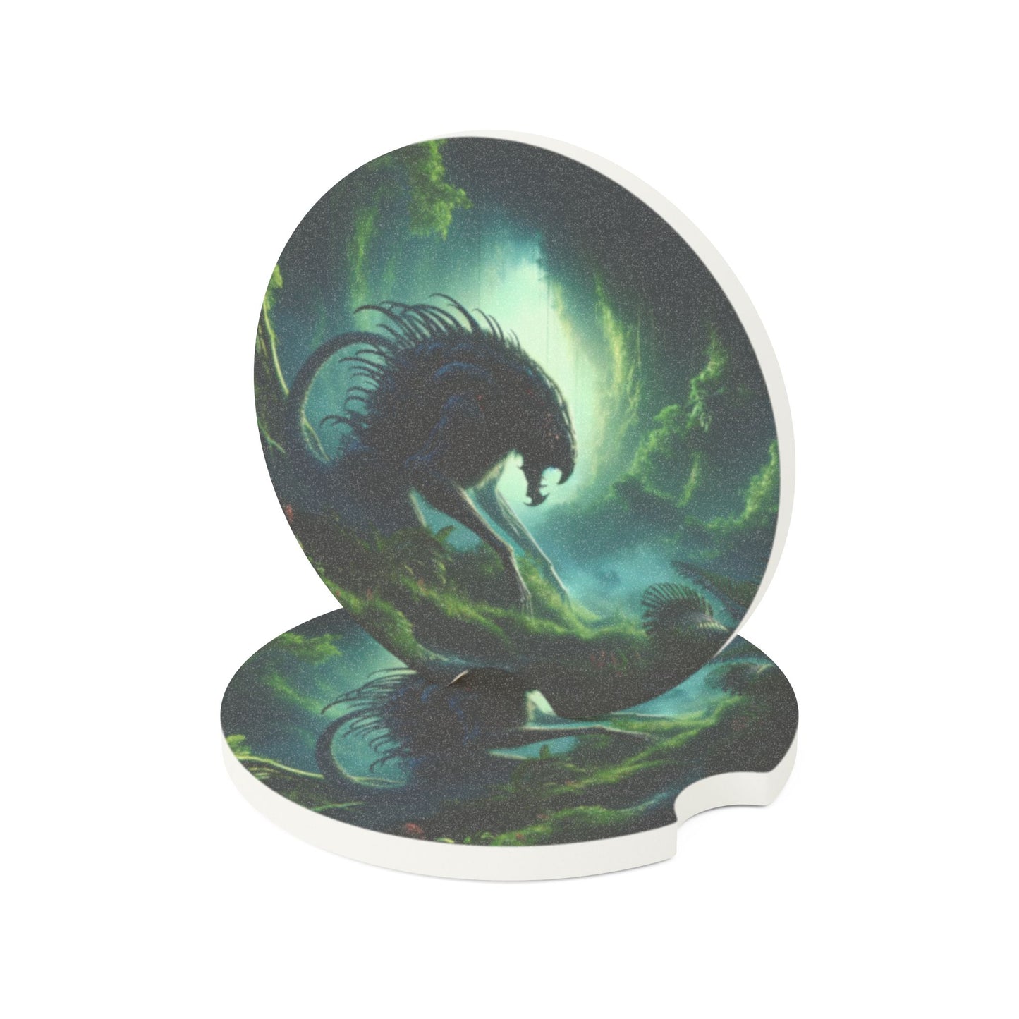 Brikke | Bilunderlag | Kleberstein | Bioluminescent Sci-Fi | Predator