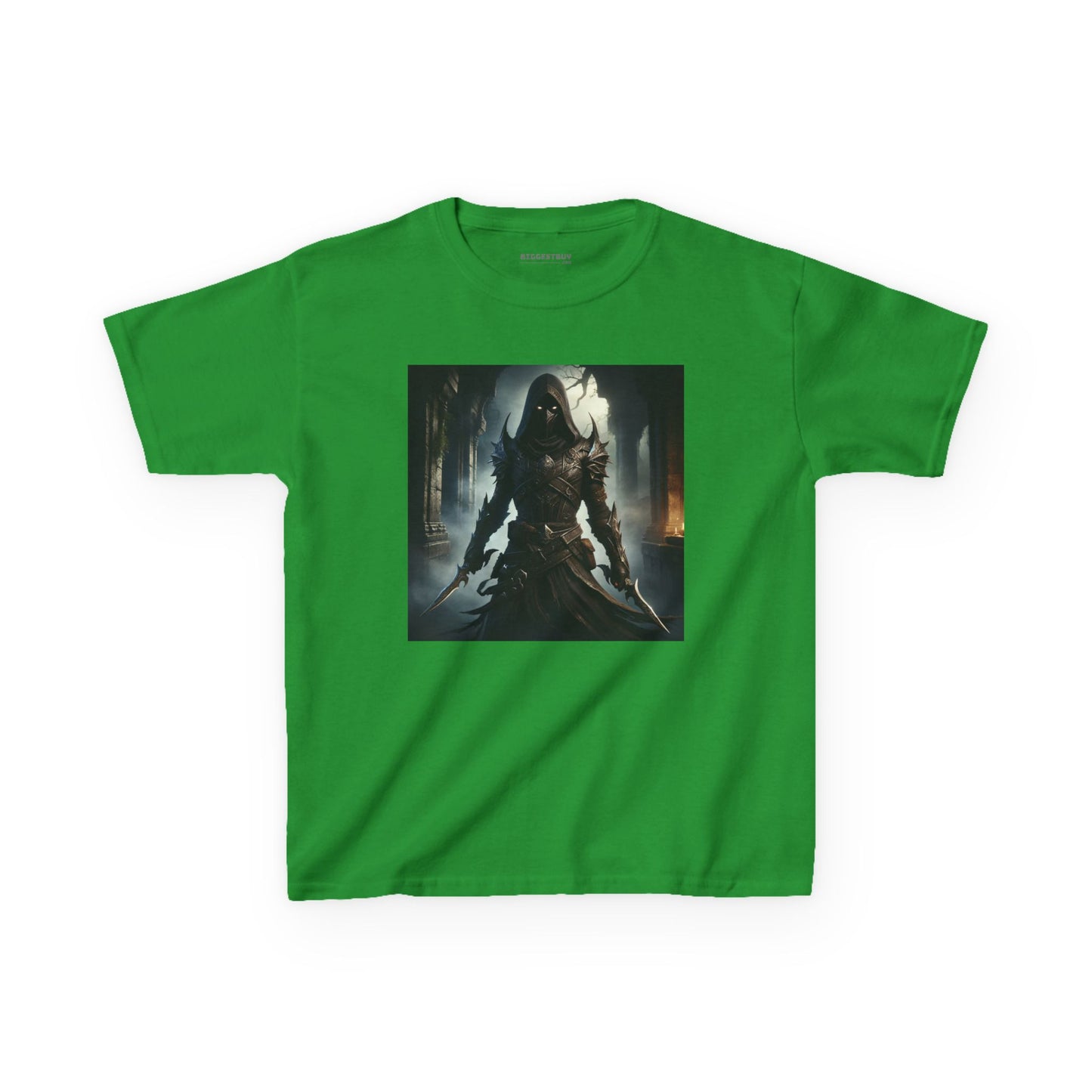 เสื้อยืด | เสื้อยืดเด็ก | ผ้าฝ้ายเนื้อหนา | จอมนักฆ่าเงามืด | นักล่าวิญญาณ
