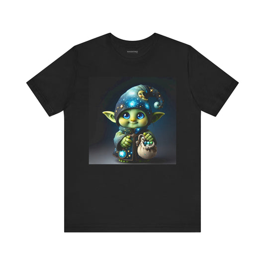 Футболка | Унисекс | Трикотажная футболка | Короткий рукав | Фэнтези | Домовой | Маг