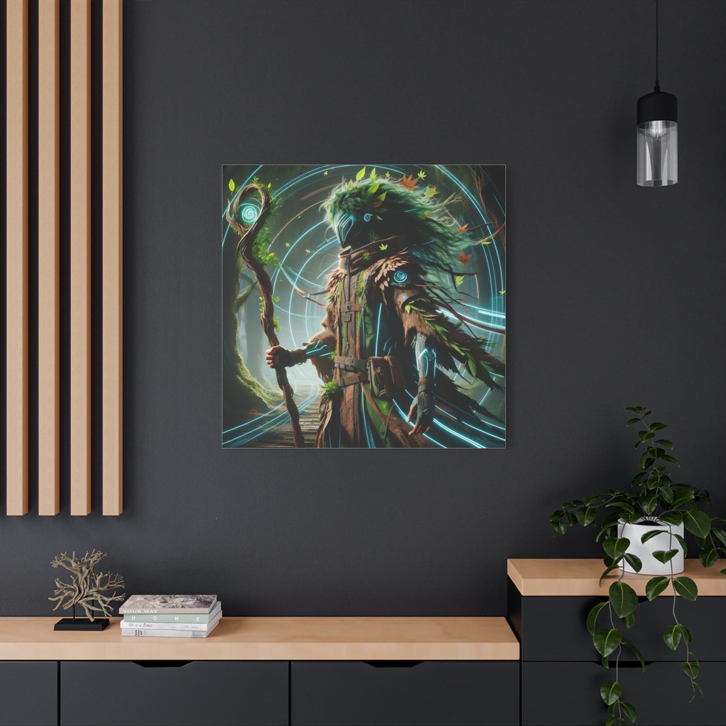 Canvas | Mat | Eco-mystiek | Boswachter Sjamaan