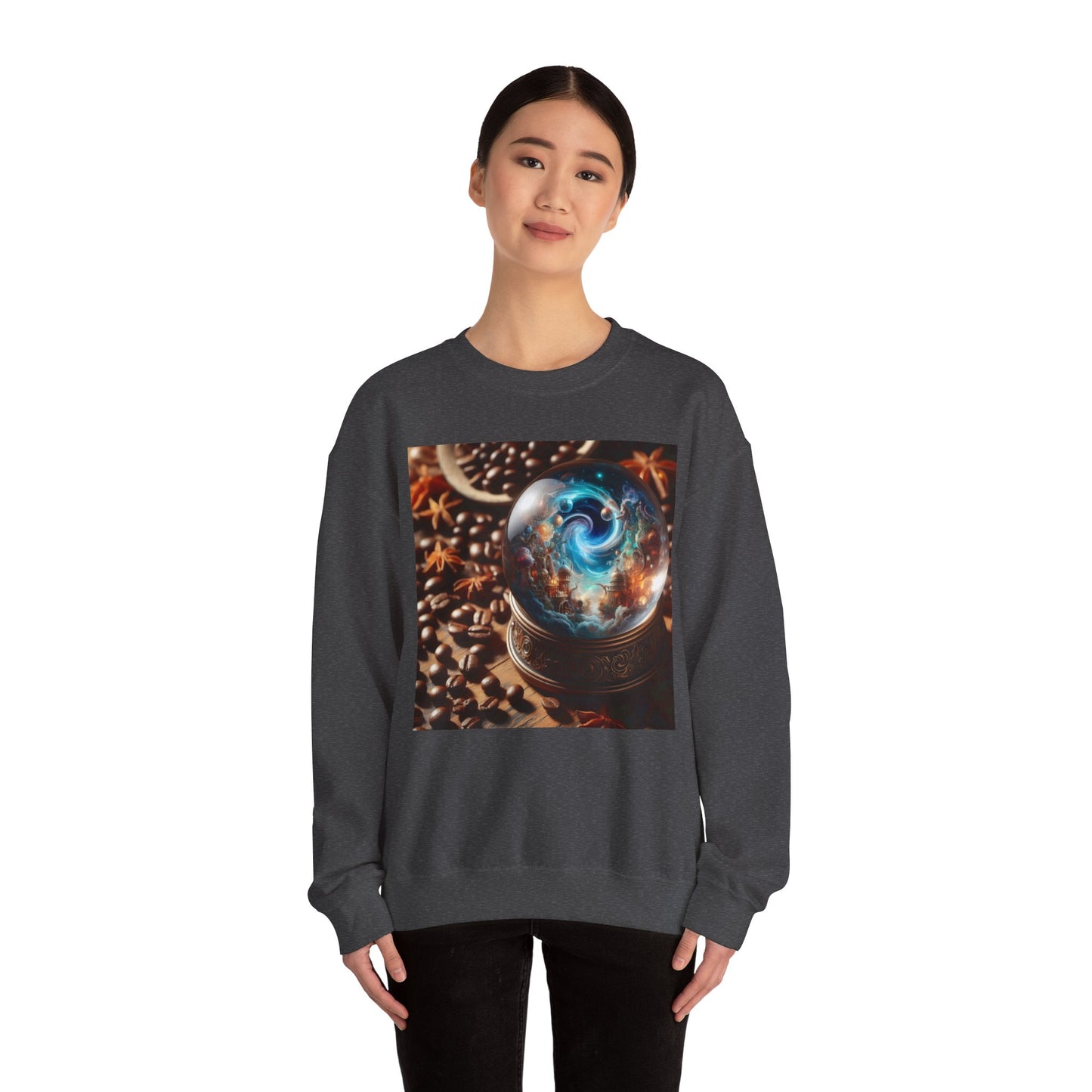Felpa | Unisex | Girocollo | Misto pesante | Cosmologia Nordica | Globo Magico