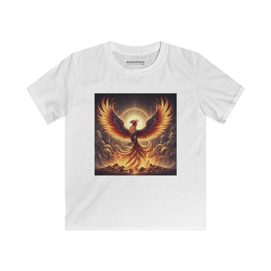T-Shirt | Kaos Anak | Softstyle | Mitologi Phoenix | Burung Api