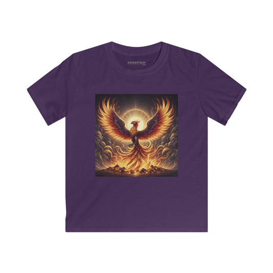T-Shirt | Kaos Anak | Softstyle | Mitologi Phoenix | Burung Api