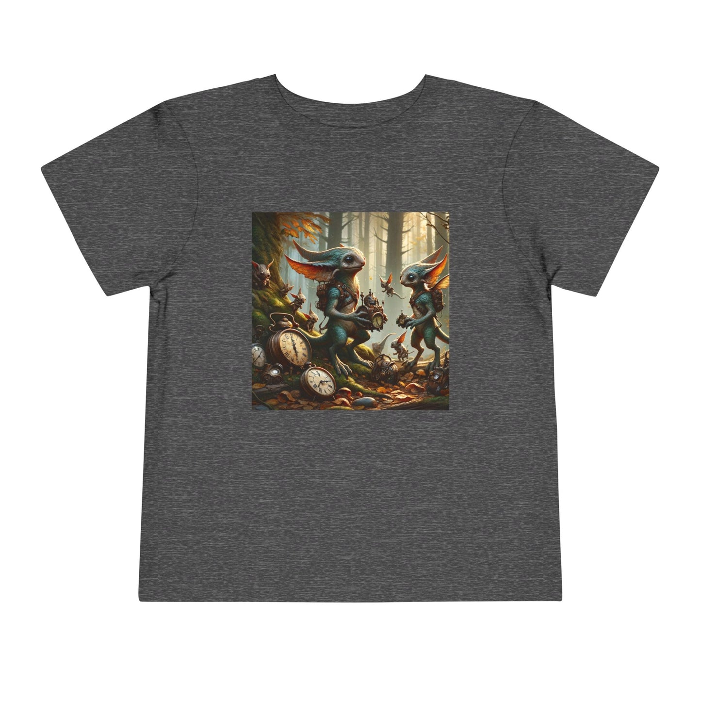 Camiseta | Camiseta Infantil | Manga Curta | Fantasia Celta | Pooka Steampunk | Criaturas