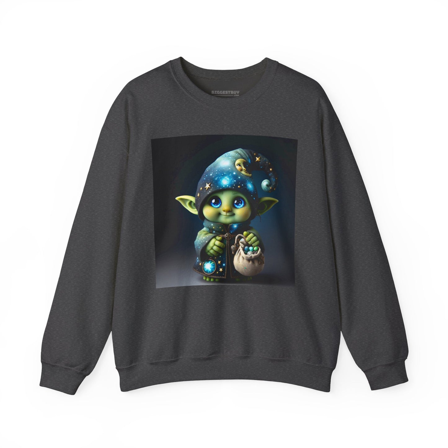 Genser | Unisex | Rund hals | Kraftig blanding | Fantasi | Skogsalv | Trollmann