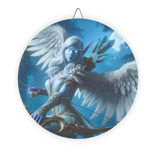 Sign | Wooden | Celestial Fantasy | Angel Archer