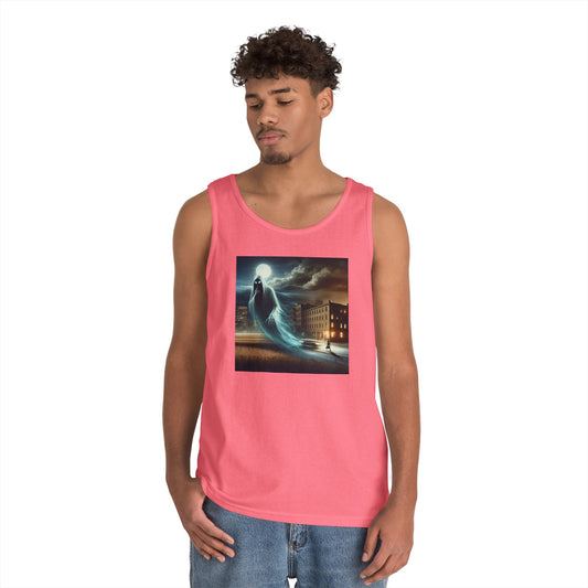 Tanktopp | Unisex | Kraftig bomull | Urban Spøkelse | Paranormal | Gjenferd