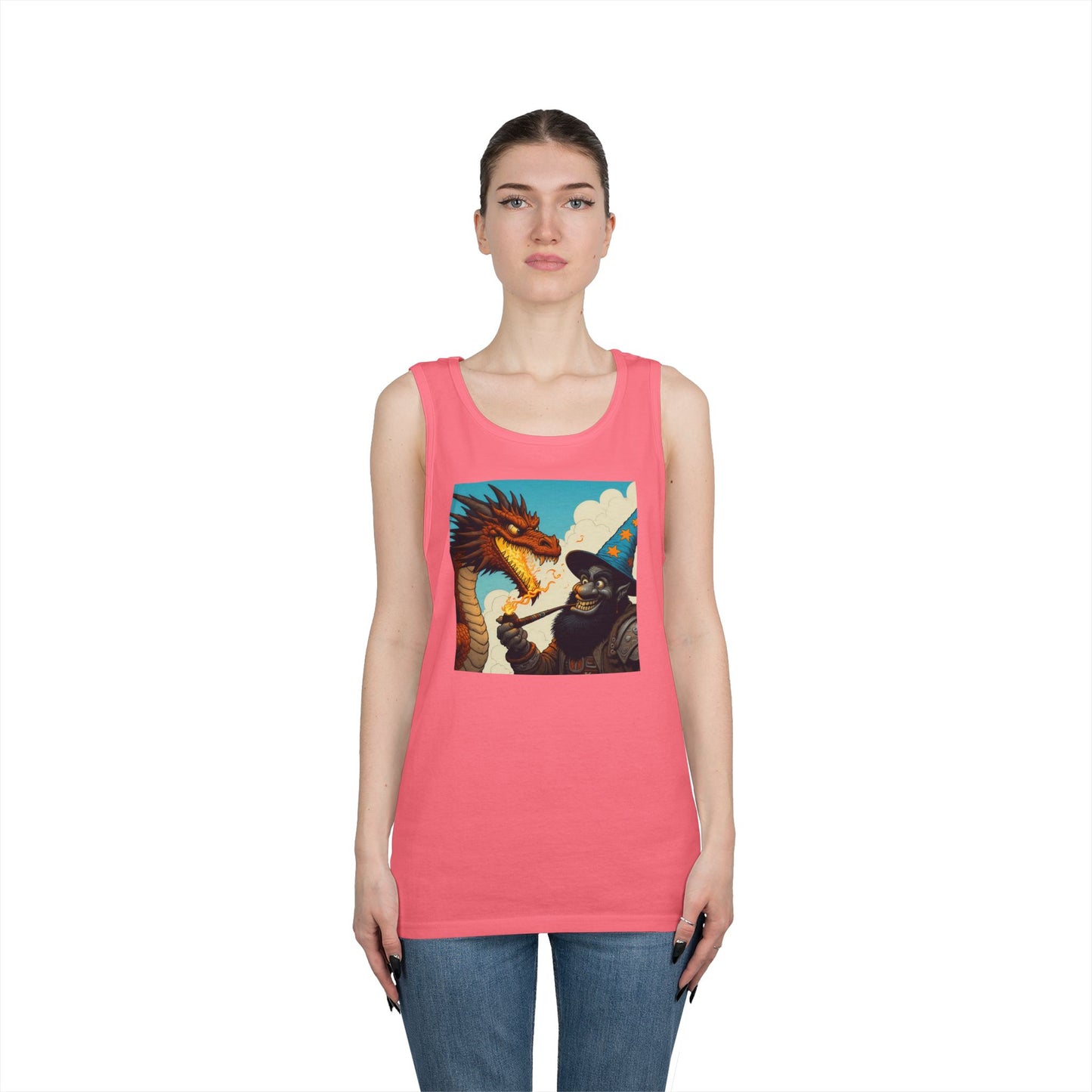 Linne | Unisex | Kraftig bomull | Drakeld fantasy | Trollformagi