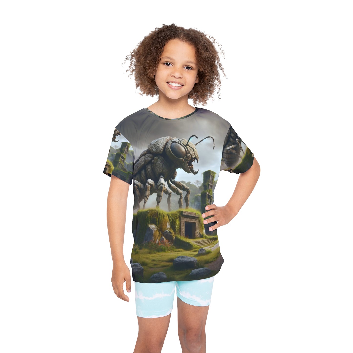 Sportshirt | Kinderen | Naturpunk | Kever | Groen