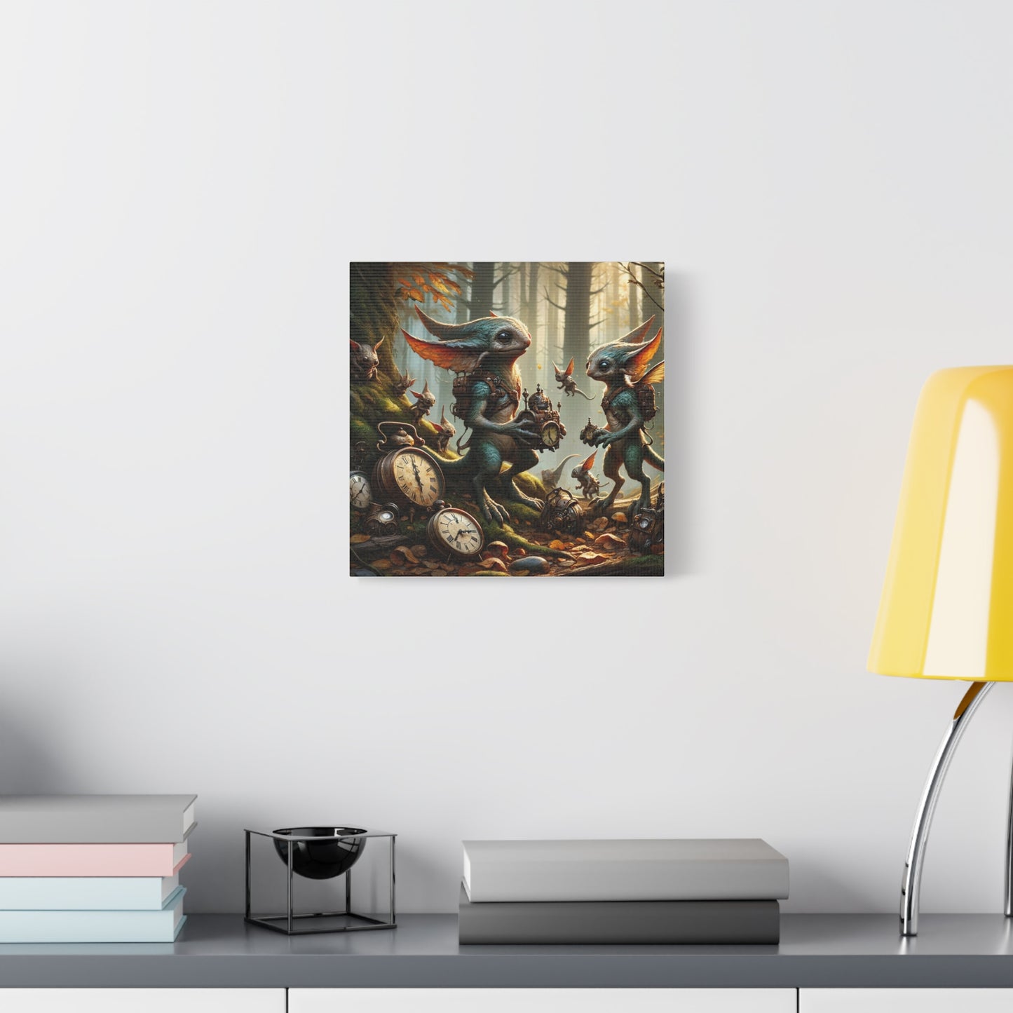 Canvas | Mat | Steampunk Feeën | Boswachters