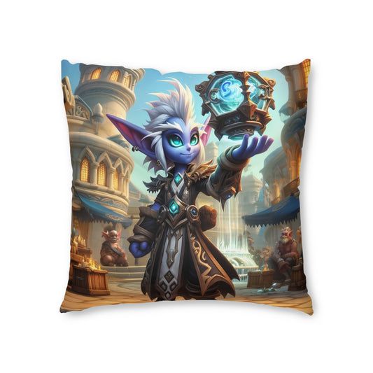 تکیہ | فرش کا تکیہ | ٹفٹڈ | مربع | وقت کا جادو | گنوم کروناٹرجی | جادوگر