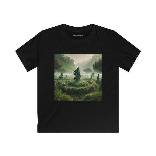 T-shirt | Kinder T-shirt | Softstyle | Noordse mythologie | Mortem wachter