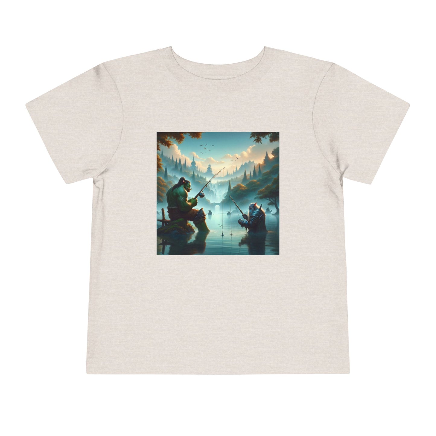 T-shirt | Peuter T-shirt | Korte mouw | Heldensage | Interraciale Vriendschap