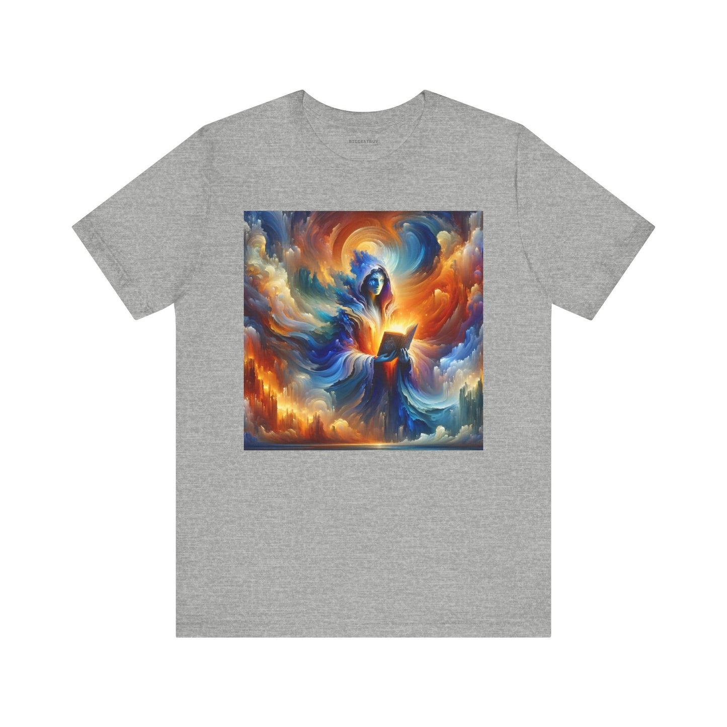 Tシャツ | ユニセックス | ジャージーTシャツ | 半袖 | 魔術幻想 | 宇宙エネルギー | 魔道士
