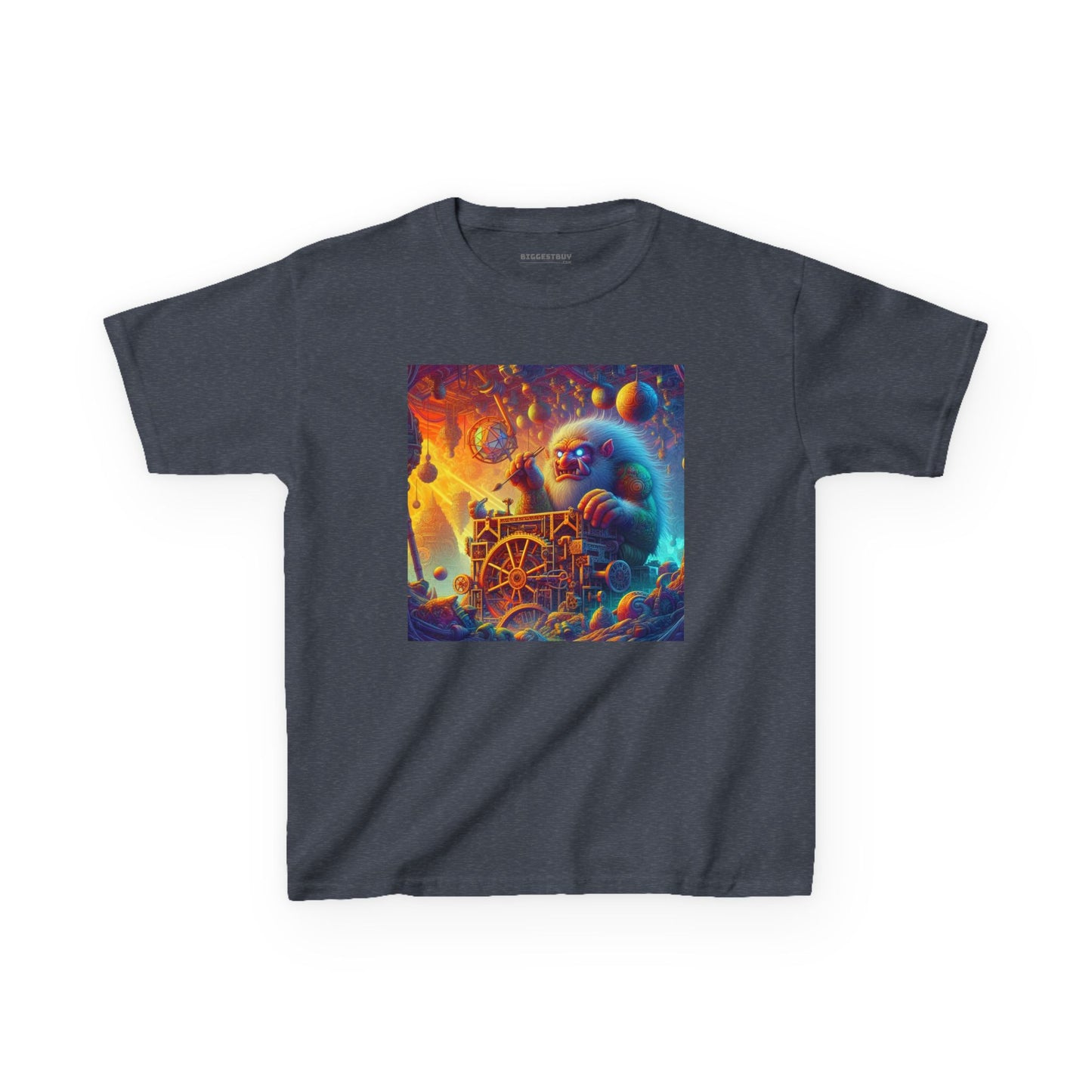 T-Shirt | Koszulka dziecięca | Ciężka bawełna | Mitologia Arktyczna | Mechanik Lodu