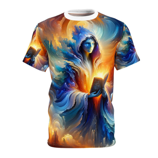 T-Shirt | All Over Print | Unisex Tee | Cosmic Fantasy | Arcane Magic | Spellcaster