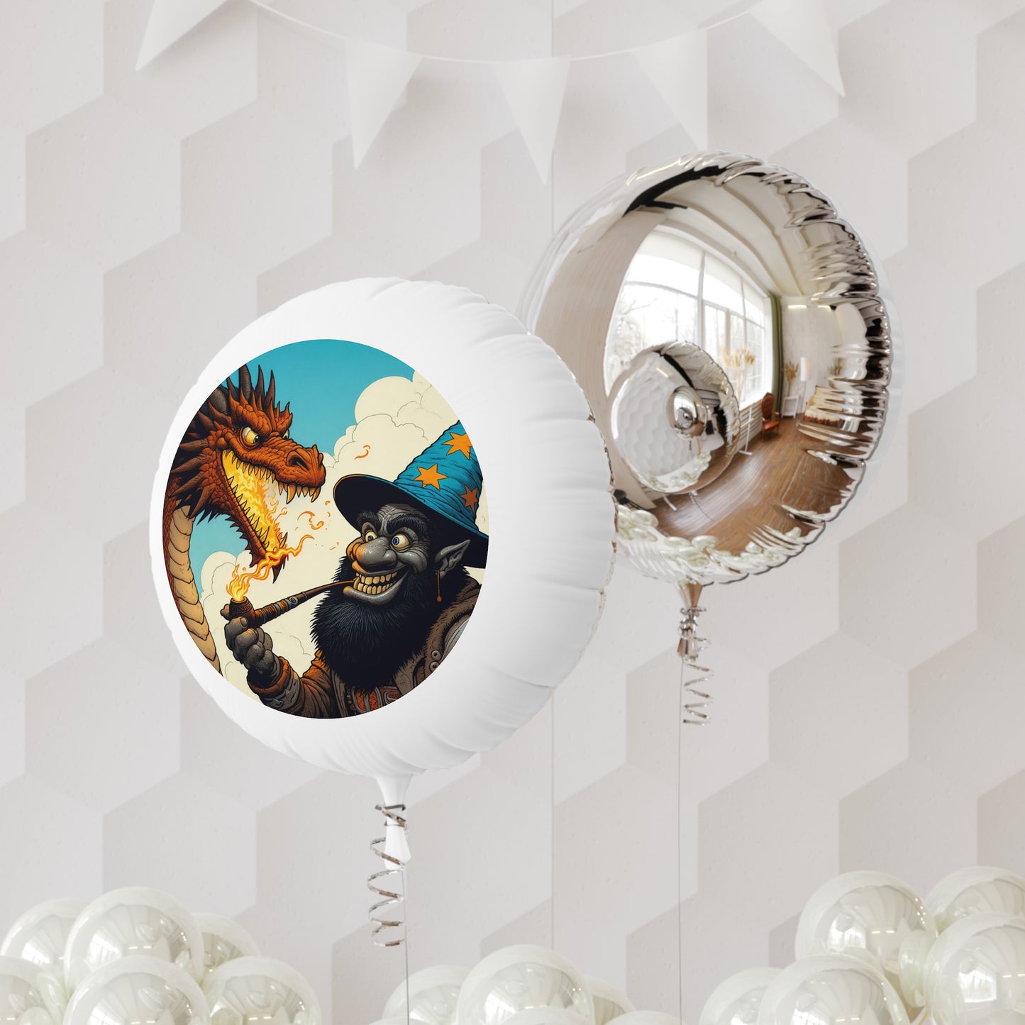 Balloon | Helium | Mylar | High Fantasy | Dragon Duel | Goblin