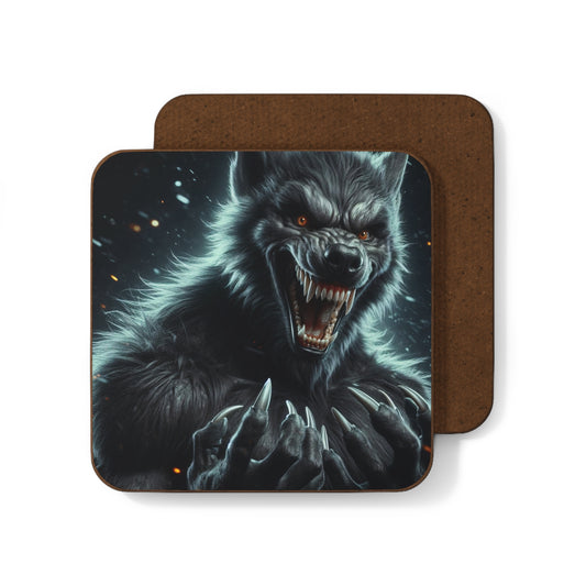 Coaster | Dense Fiberboard | Dark Fantasy | Lycanthrope | Werewolf