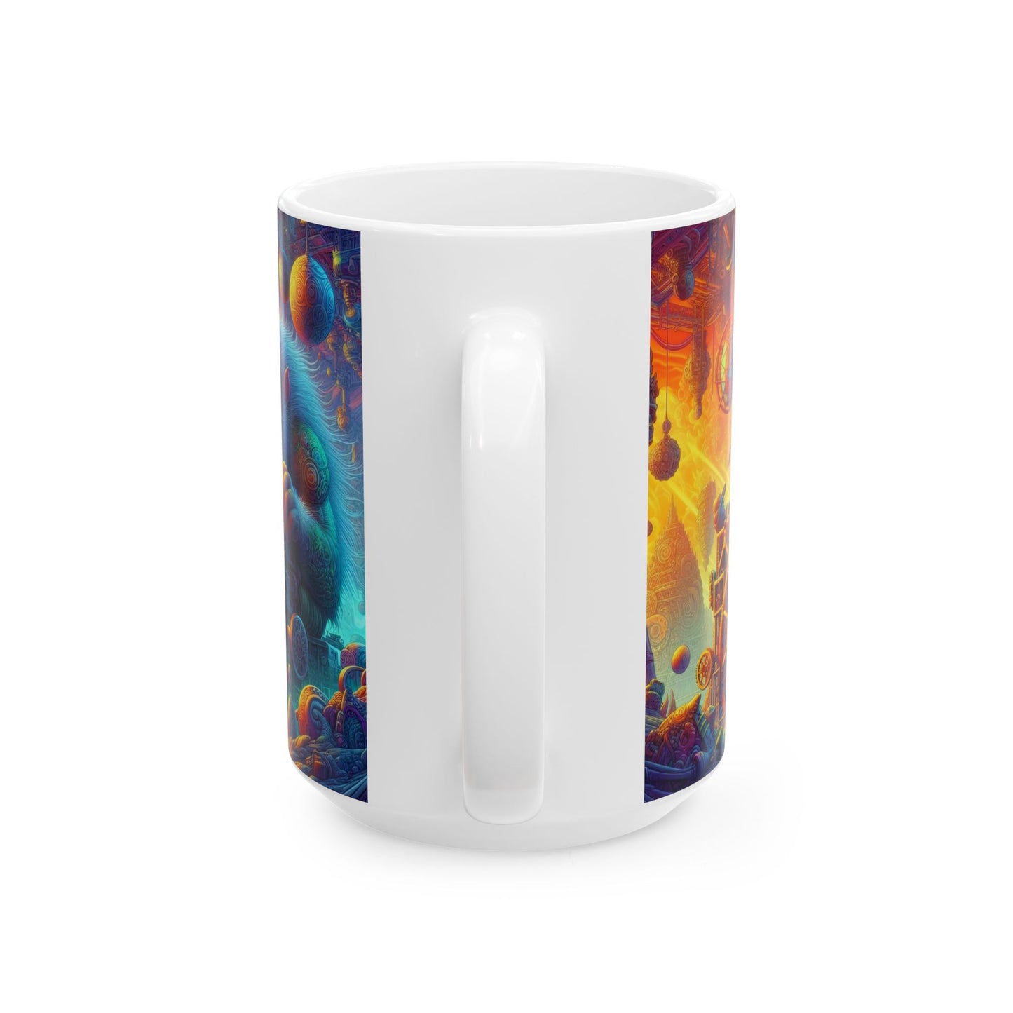 Tazza | Ceramica | Bianca | Mitologia Tecnomagica | Artificiere Gelido