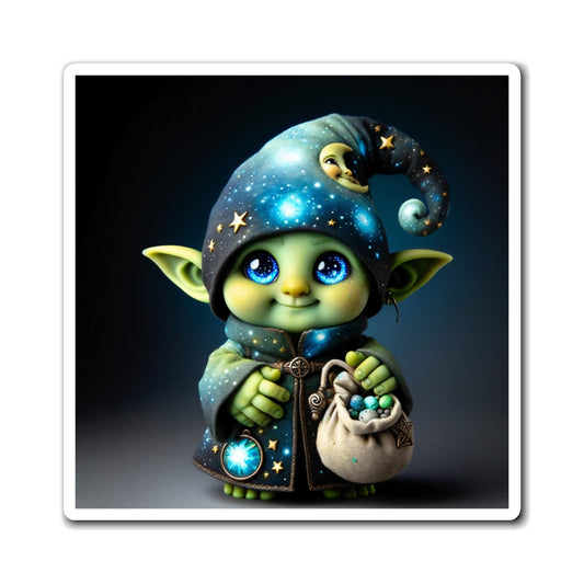 Magnet | Vinyl | Fantasy | Celestial Magic | Goblin