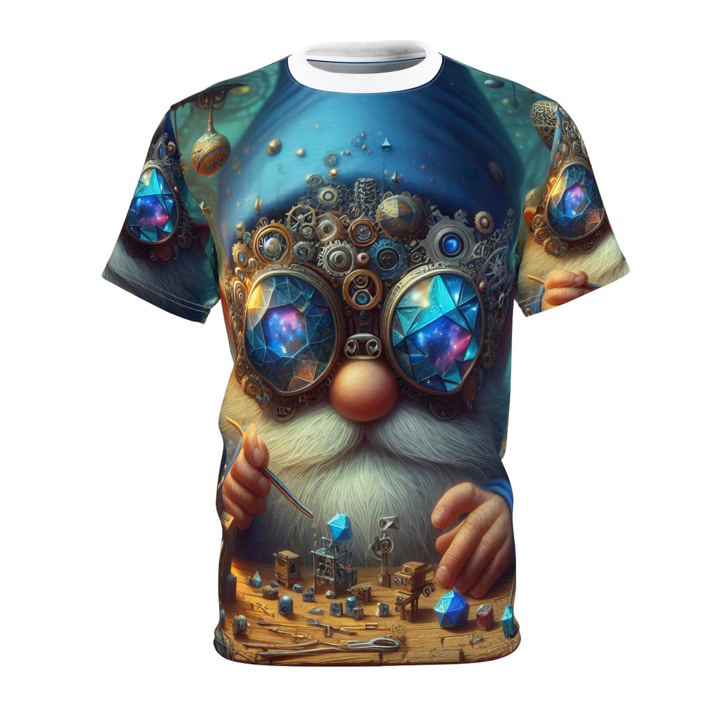 Camiseta | Estampado completo | Camiseta unisex | Fantasía Nórdica | Tomte Alquimista