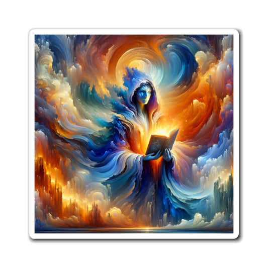 Magnet | Vinyl | Cosmic Fantasy | Arcane Magic | Spellcaster