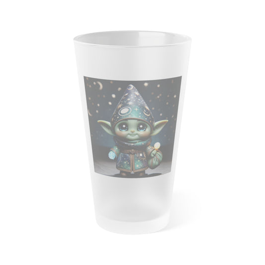Glas | Pintglas | Frostat | Magisk Fantasy | Alvfigurin | Samlare